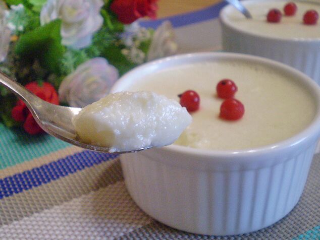 Hüttekéis Jelly op enger Protein Diät
