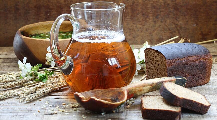 opginn kvass op enger Protein Ernährung