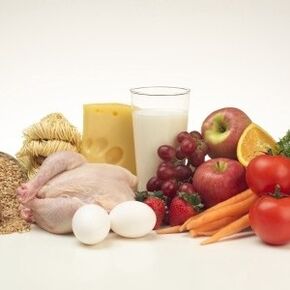 Protein Iessen an Uebst op der sechs Bléieblieder Diät